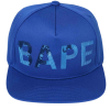 Bape Sequin Snap Back Cap Blue