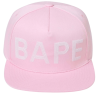Bape Sequin Snap Back Cap Pink