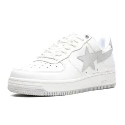 JJJJound X Bapesta 'White' -Nike Trainers, Footwear & Clothing shop a bathing ape bape sta jjjjound 1H73191921 4