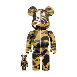 Bearbrick Mastermind Vs Bape(R) Yellow 100% & 400% Set