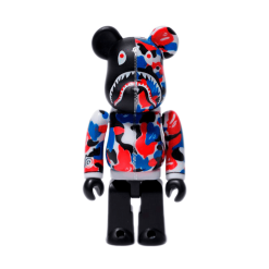 Bearbrick X Bape Shark London Store 100% & 400% Set -Nike Trainers, Footwear & Clothing shop bearbrick x bape shark london store 100 400 set 3