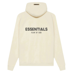 FEAR OF GOD ESSENTIALS Pull-Over Hoodie (SS21) Cream/Buttercream