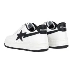 JJJJound X Bapesta 'White Navy' -Nike Trainers, Footwear & Clothing shop jjjjound bape sta white navy 3