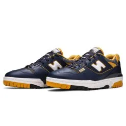 New Balance 550 'Navy Gold' -Nike Trainers, Footwear & Clothing shop new balance 550 navy gold BB550MA1 2