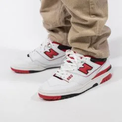 New Balance 550 'White Team Red' -Nike Trainers, Footwear & Clothing shop new balance 550 white red BB550SE1 6